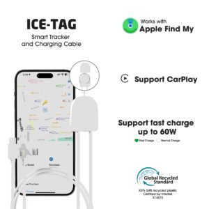Xoopar ICE-TAG - smart tracker FIND-ME charge cable