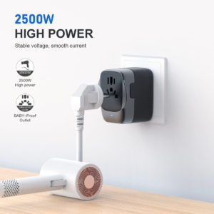 PowerPro Travel Adapter - Recycled Plastic