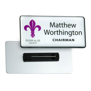 Domed Metal Name Badges