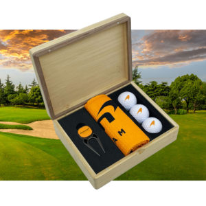 Quatro Wooden Golf Presentation Box