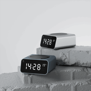 Xoopar EDDI Travel Clock and Wireless Charger